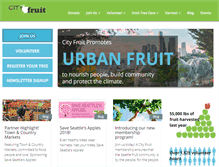 Tablet Screenshot of cityfruit.org